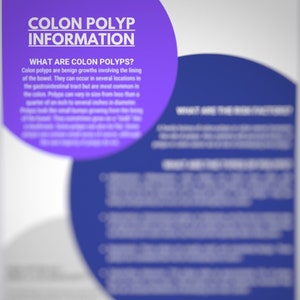 Colon Polyp Patient Education