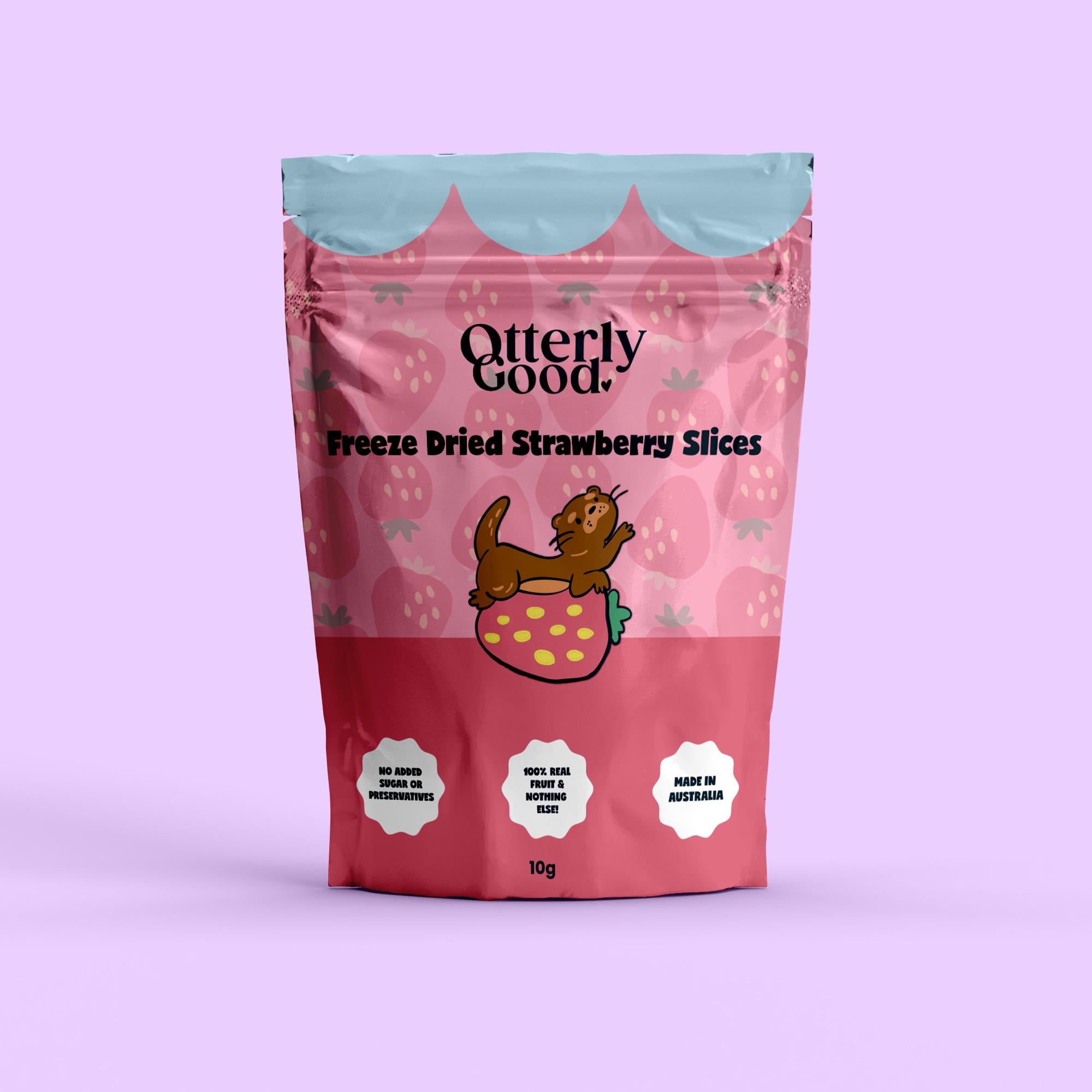 Freeze Dried Strawberry Slices - Etsy Australia
