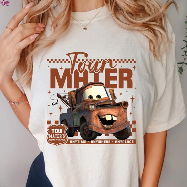 Tow Mater Pixar Cars Shirt, Disneyland Cars Shirt, Cars Movie Shirt, Piston Cup Shirt, Disneyworld Cars Shirt, Cars Land Shirt, Birthday Tee