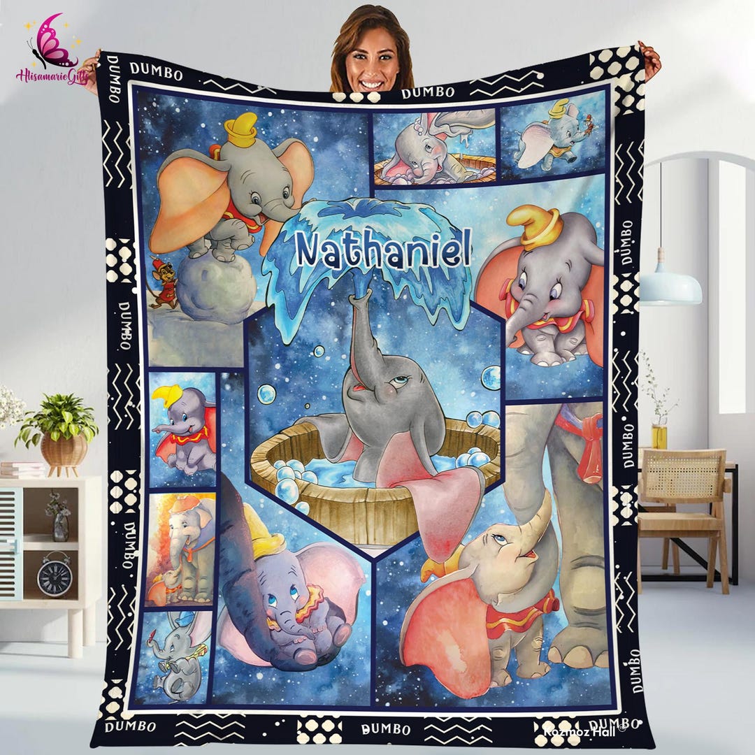 Dumbo Circus Modal Blanket