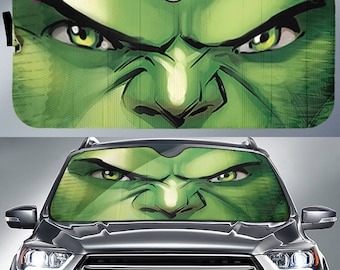 Hulk Avengers Car Sunshade, Incredible Hulk Cars Windshield, Superhero Avengers Car Sun Shade, Hulk Car Accessories, Sun Shade for Cars