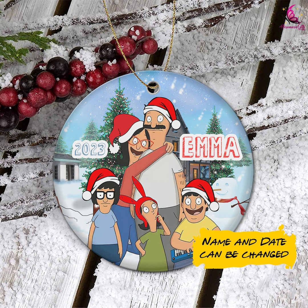 Bob's Burgers Christmas Ornaments 
