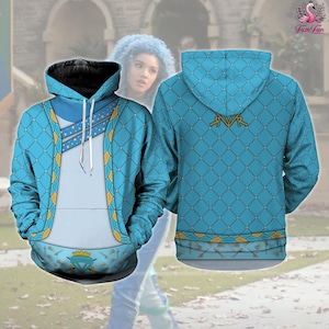 Chloe Charming 3D Full Over Print Hoodie, Descendants 4 Costume, Rise Of Red Cosplay, Magic Kingdom Shirt, Halloween Cosplay Party