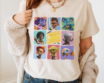 Young Jedi Adventures Shirt | Starwars Shirt | Disneyland Adventures Shirt | Kids Shirt | Starwars Characters Shirt | Family Shirt