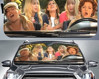 White Chicks Car Sun Shade, White Chicks Cars  Accessories, White Chicks Sing On Cars Sun Shade, A Thoundsand Miles Car Scene,Car Windshield