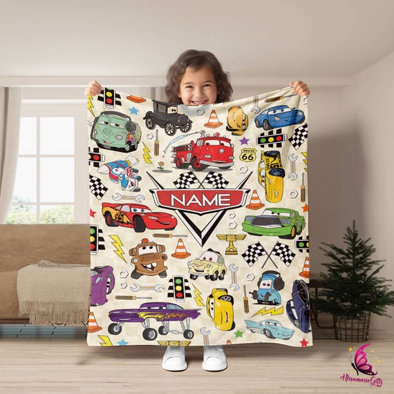 Cars fleece blanket hotsell