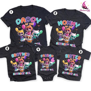 Super Kitties Birthday Shirt, Custom Super Kitties Birthday Shirt, Super Kittie Buddy Bitsy Ginny Sparks Hero Shirt, Super Kitties Shirt