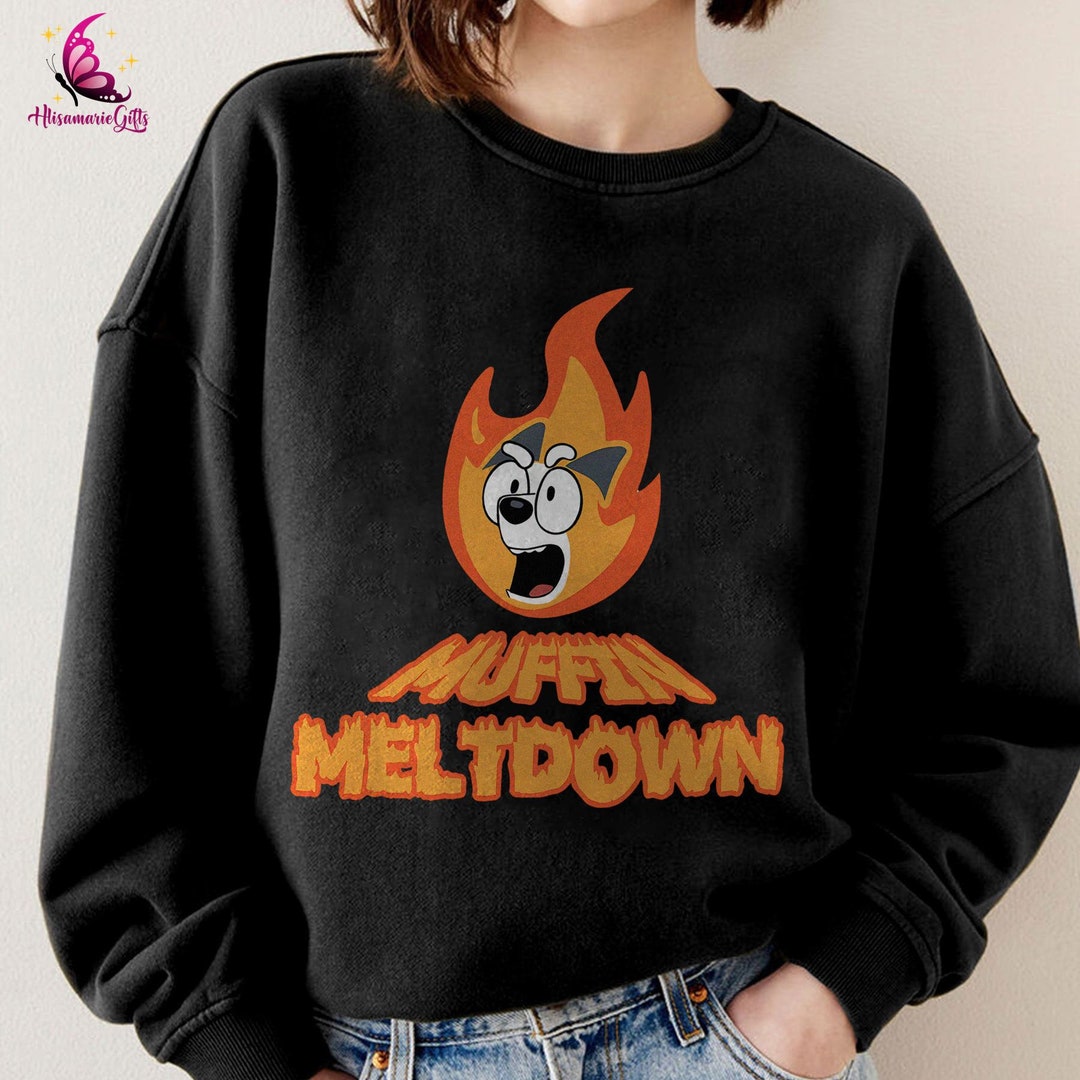 Bluey Muffin Meltdown Shirt, Bluey Muffin Shirt, Bluey and Bingo