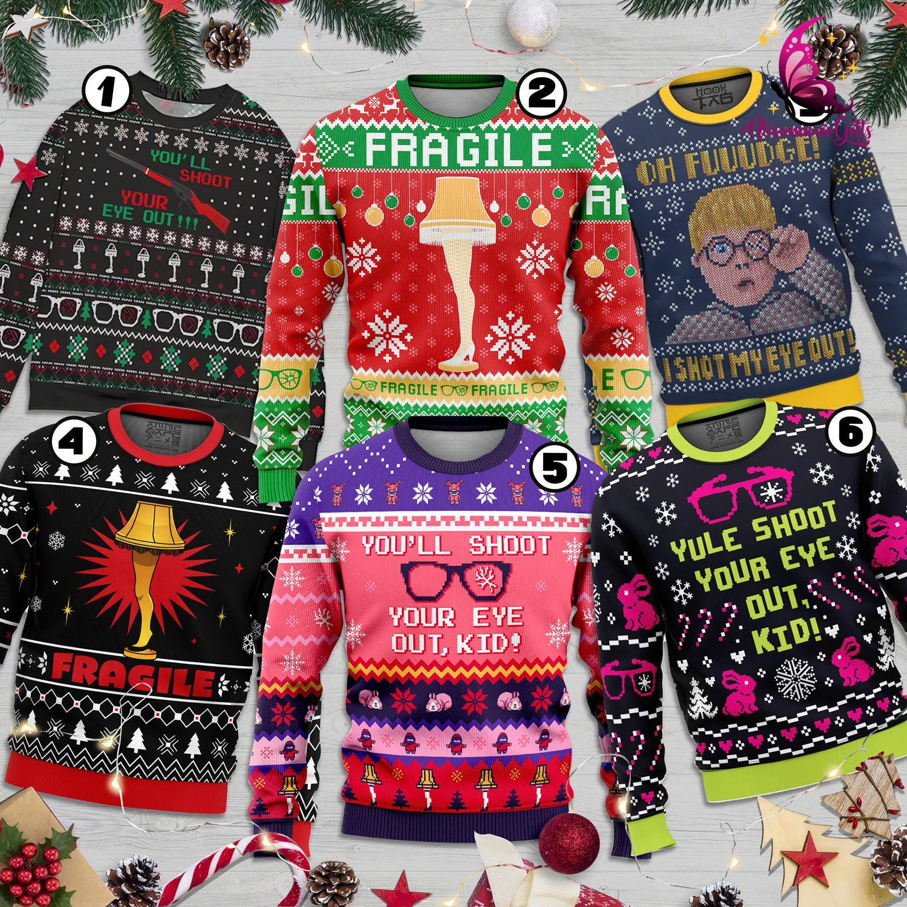 A Christmas Story Ugly Sweater