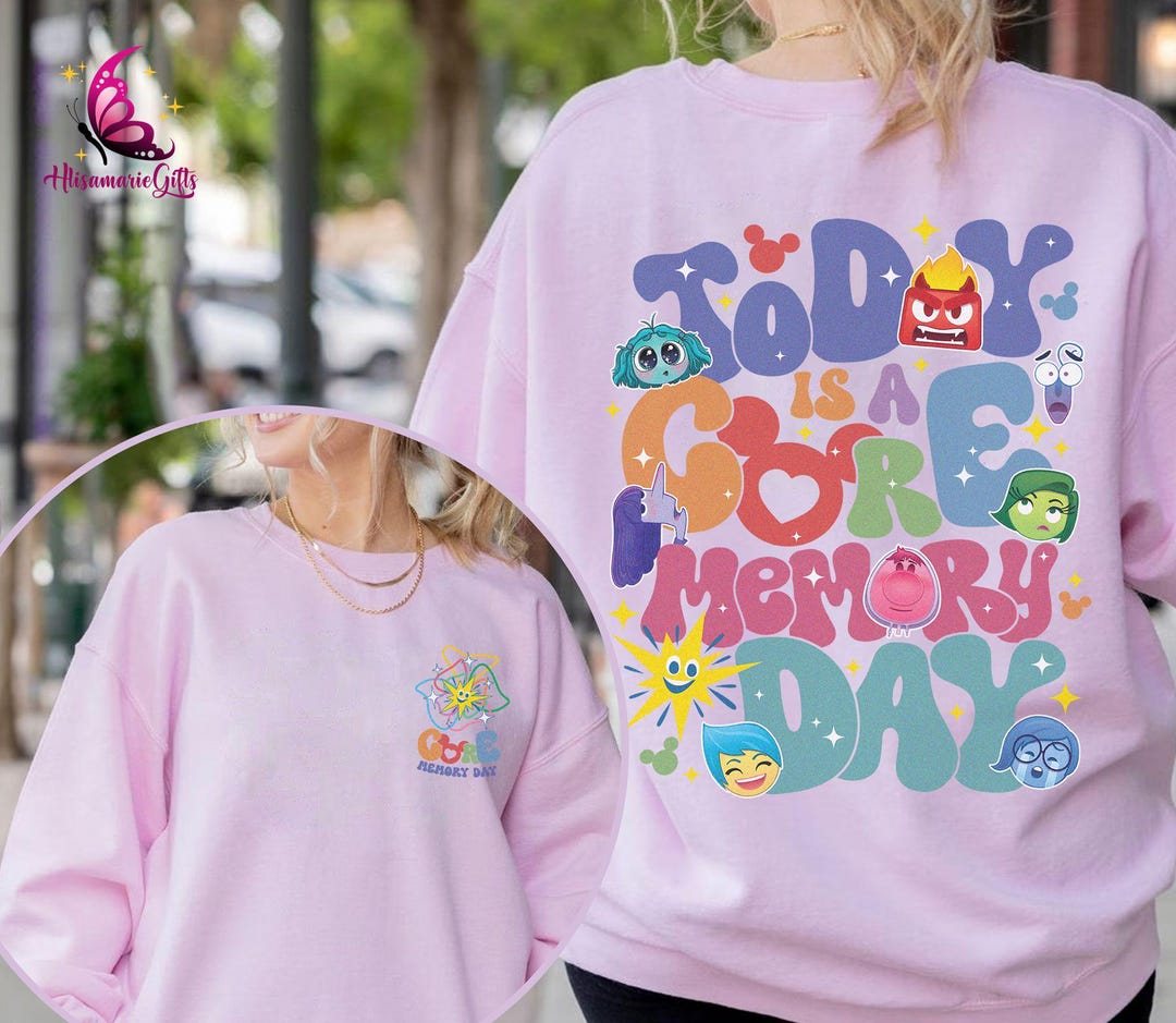 Inside Out Today is a Core Memory Day Shirt, Inside Out Shirt, Inside ...