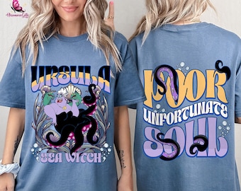 Ursula Sea Witch Poor Unfortunate Soul Shirt, The Little Mermaid Villain Tshirt, VilLains Shirt, Ursula Sea Witch, Ursula Little Mermaid