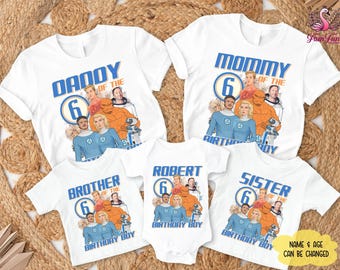 Fantastic Four Birthday Boy Shirt, Fantastic Four First Steps Shirt, Disneyland Birthday Matching Shirt, Fantastic 4 Birthday T-Shirt