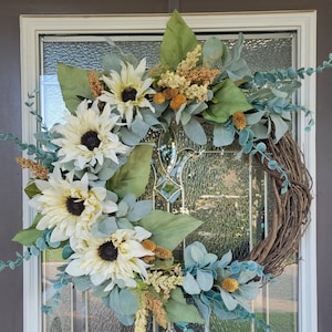 White Sunflower