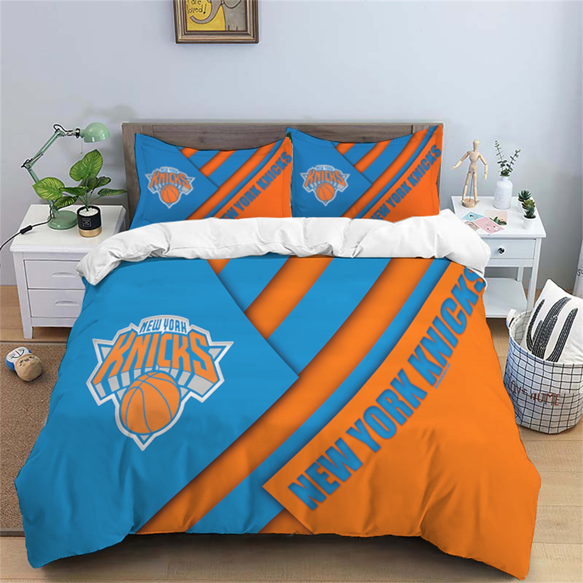 Personalized New York Knicks Basketball Jersey Boys Room Wall Decor - –  MuralMax Interiors