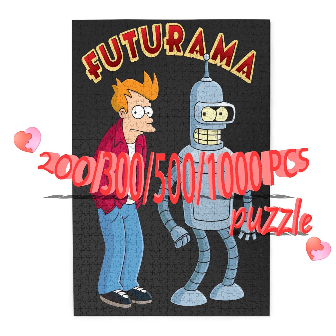 Futurama Jigsaw Puzzle 2001000 Pieces Classic Custom Puzzle Etsy