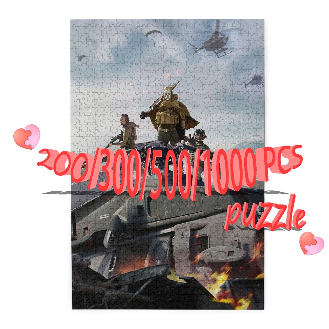 Call of Duty Warzone Jigsaw Puzzle 200-1000 Pieces Custom - Etsy