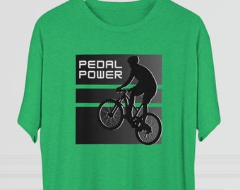 Pedal Power: T-shirt VTT