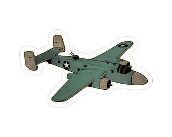 May include: A green and brown vintage military aircraft with a white star on the side. The aircraft has a propeller on the right side and a tail with two rudders.