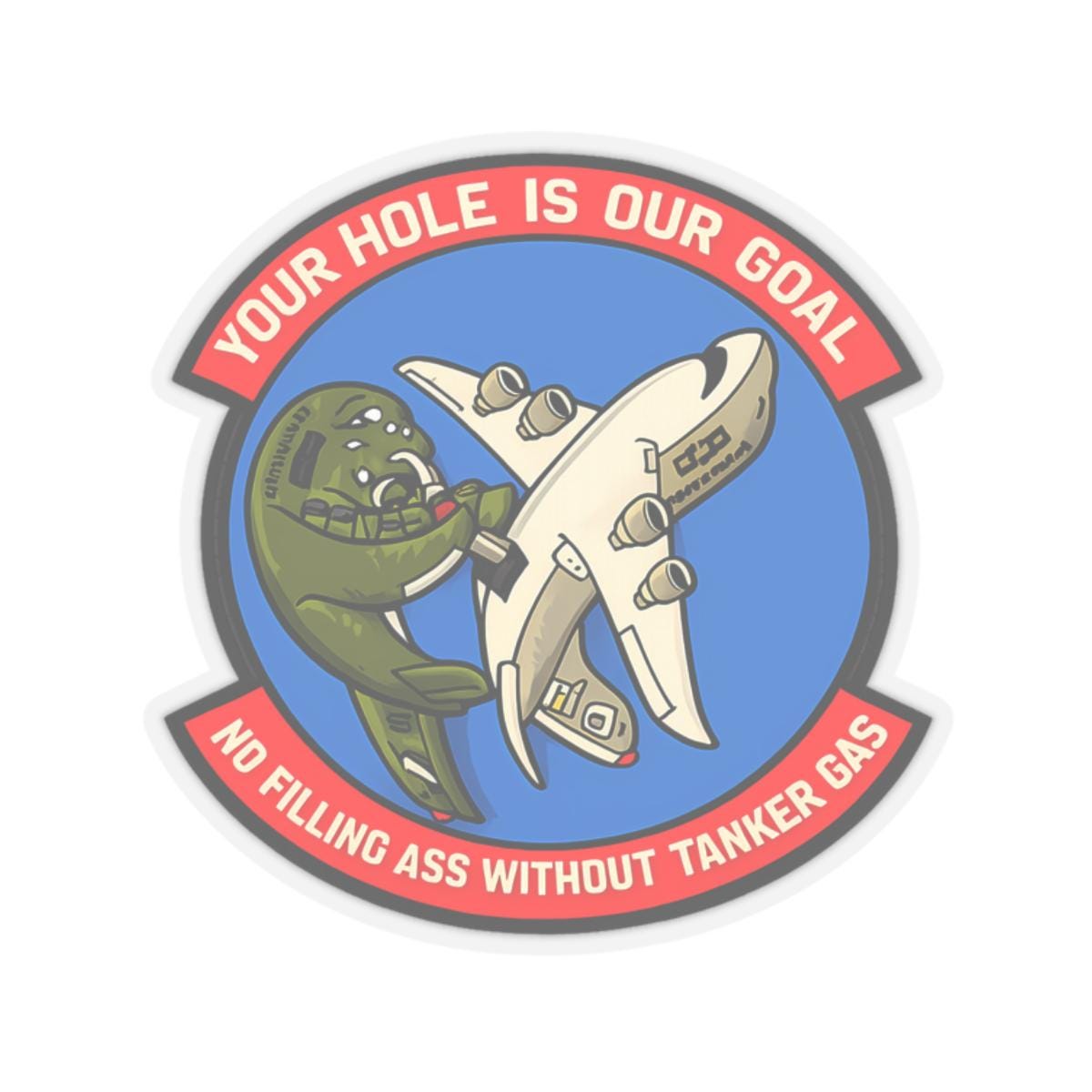 Sticker for Air Force Tanker Boom Operator, Funny Military Aviation ...