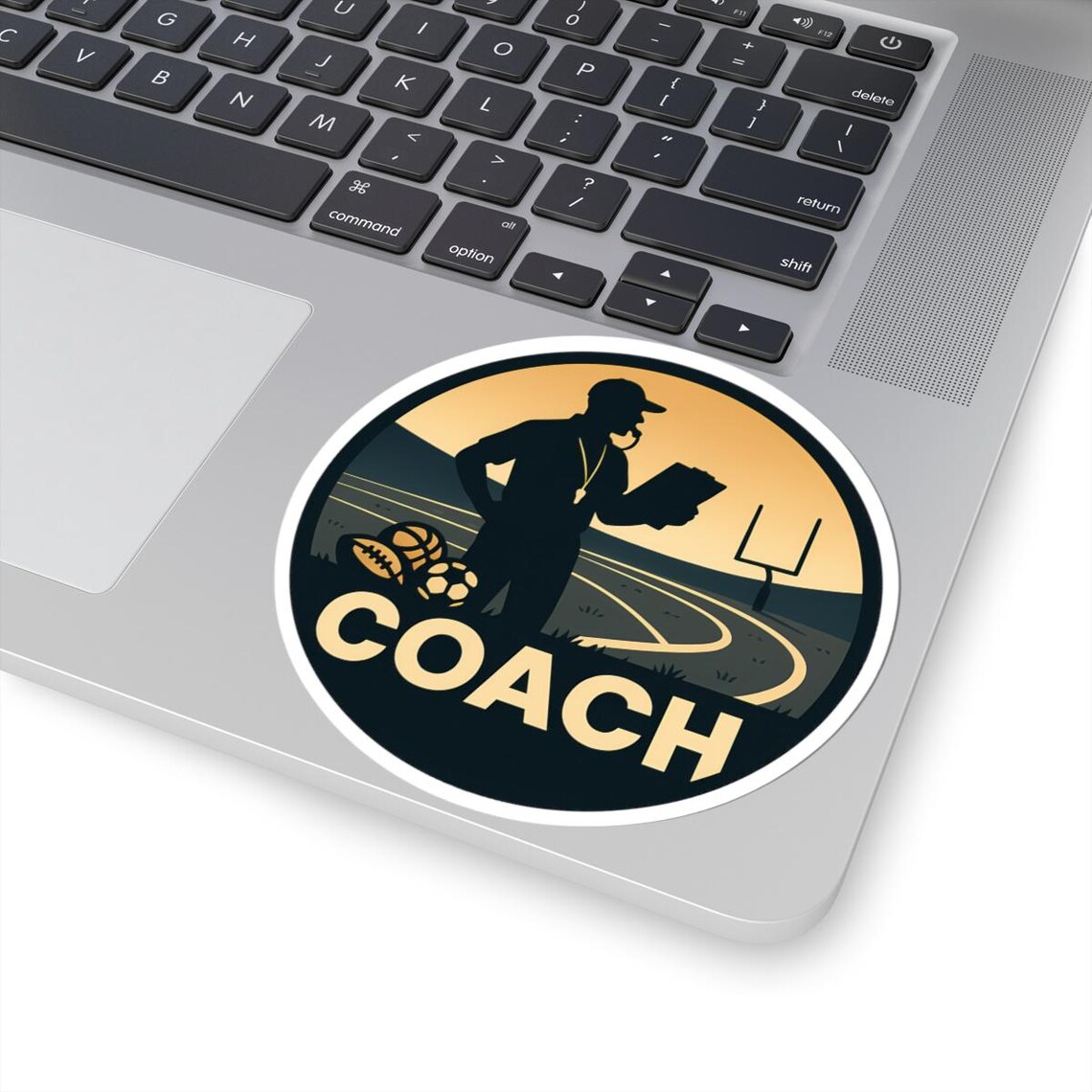 Sticker for Sports Coaches - Multi Sport Track Coach Decal ...