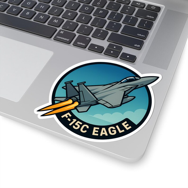 Sticker for Aviation Fans, F-15C Eagle Fighter Jet Decal, Pilot Gift ...