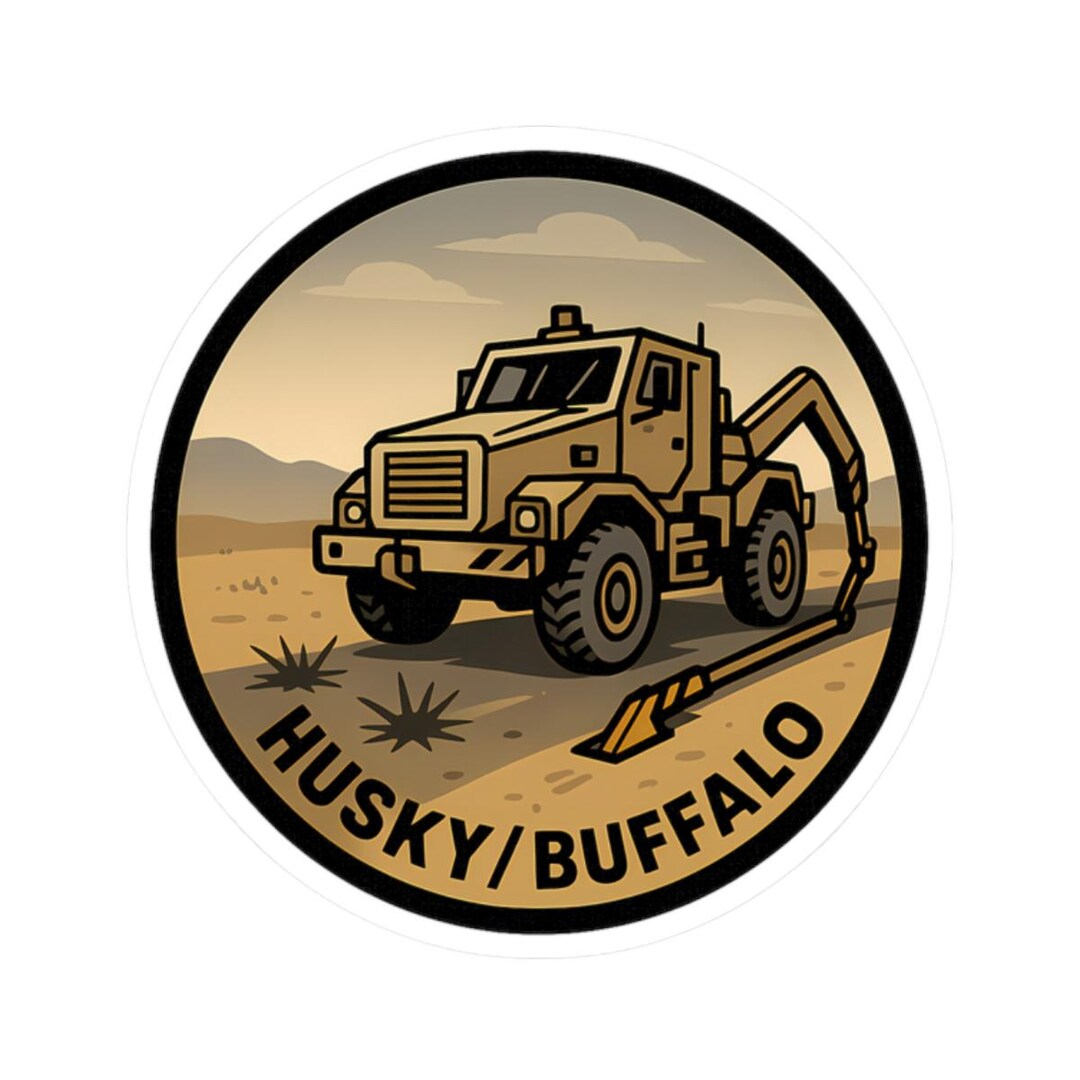 Ied Sticker Sticker for Combat Engineers, Route Clearance Vehicle Decal, Mine ...