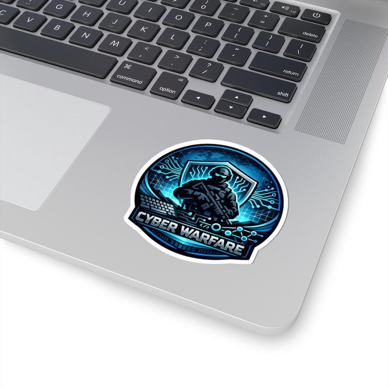 Sticker for Army Cybersecurity Enthusiast, Cyber Warfare Sticker ...