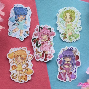 Tokyo Mew Mew - Magical Girl Glossy Stickers