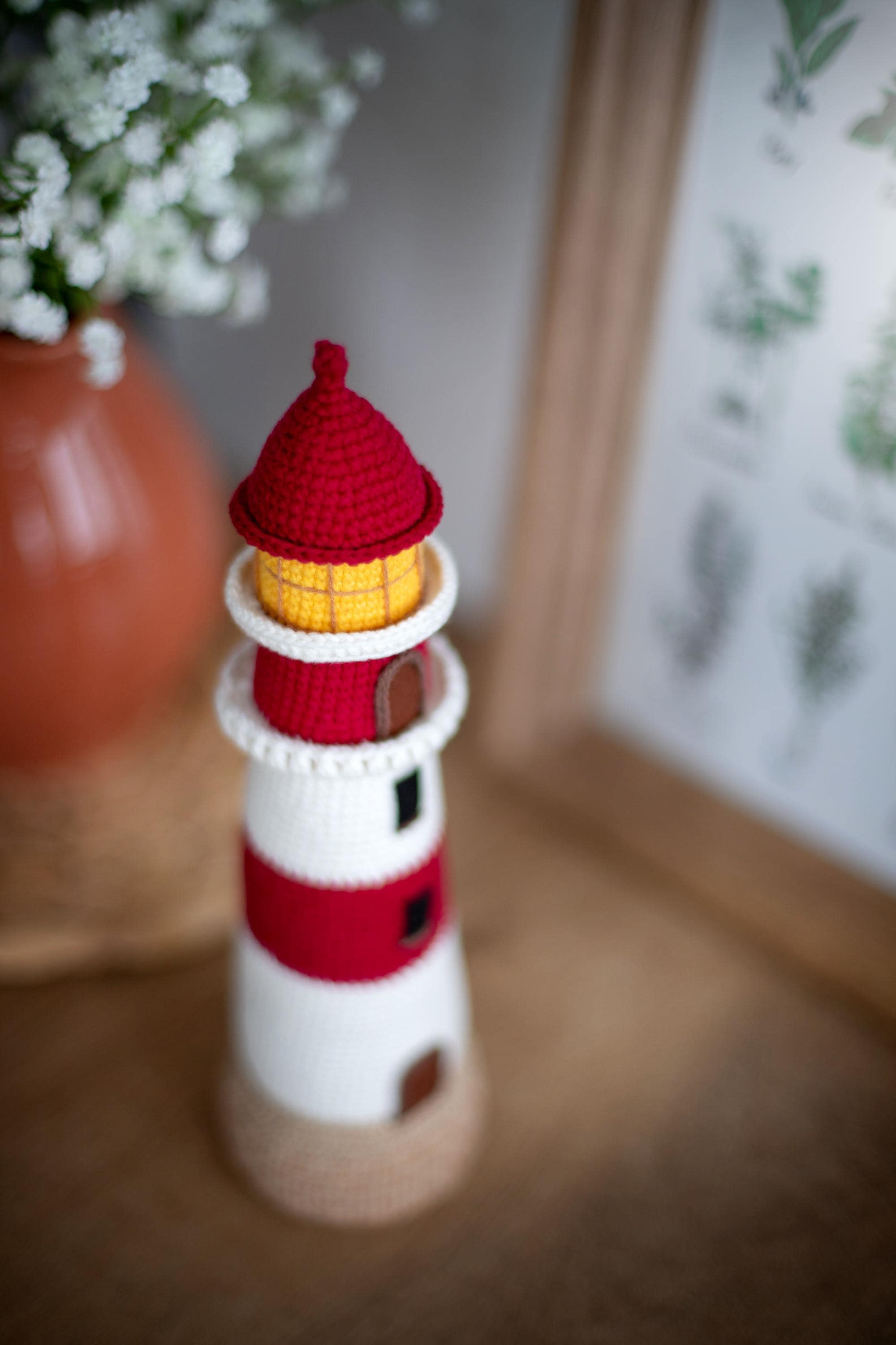 Lighthouse Pattern Crochet Lighthouse Pattern, Amigurumi Lighthouse (PDF Tutorial) - Etsy