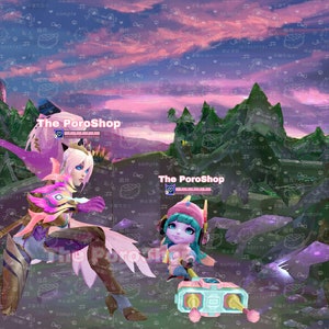 League of Legends custom wallpaper /pictures Vayne + Lulu