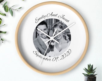 Custom Clock Gift Clock, Walls Clock Clock, Clock Wall Clocks, Clock for him, Sanvalentine Gift, Clock Custom, Silent wall clock, Gift Her