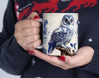 Owl coffee mug, Owl Mug, Coffee Mug,. Te Mug, Owl Gifts, Owl Mugs, Owl Art, Hot Chocolate Mug, Travel Coffee Mug, Gift for Mother.