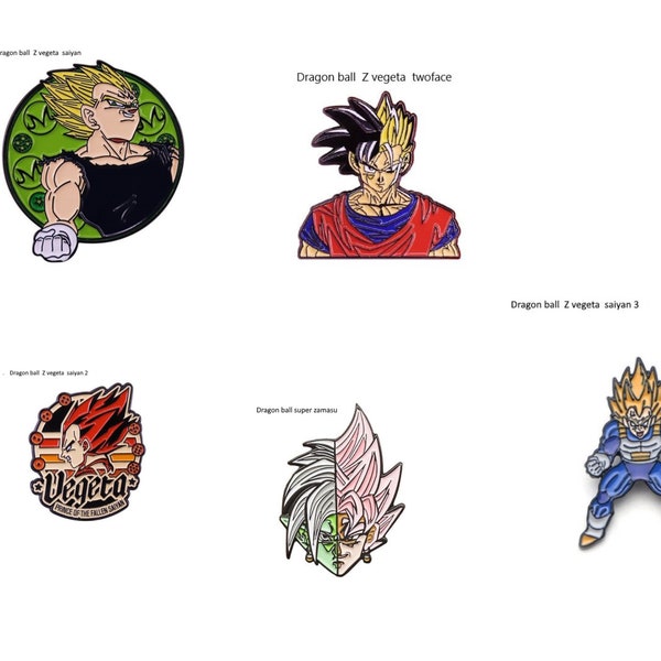 Pin's Dragon Ball Z Vegeta Saniyan Zamasu