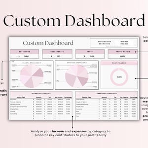 Easy Bookkeeping Spreadsheet Template for Beauty Business, Google ...