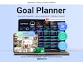 Goal Planner Spreadsheet Google Sheets Goal Tracker Excel SMART Goal Setting Template Digital Annual Vision Board ADHD New Years Resolutions product logo