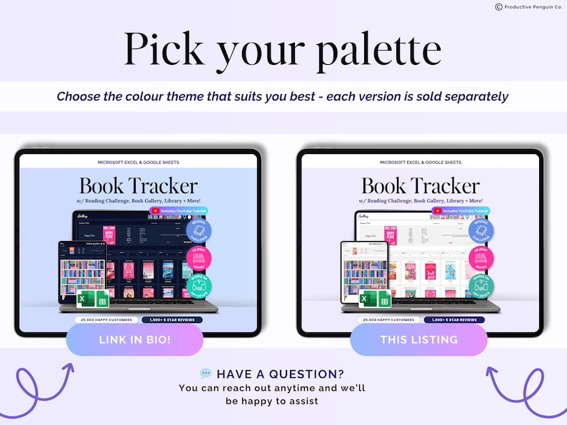 Book Tracker, pianificatore di elenchi di lettura, diario TBR di libri digitali, diario di revisione di Google Sheets, biblioteca Excel 2026, sfida di lettura, regalo per amanti dei libri immagine 10
