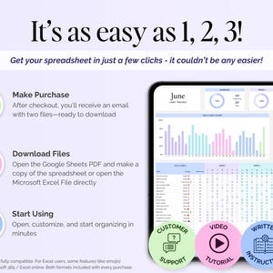 Habit Tracker Daily Weekly Monthly Spreadsheet 2026 Habit Tracking Template Goal Tracker Google Sheets ADHD Printable Habit Planner Excel image 9