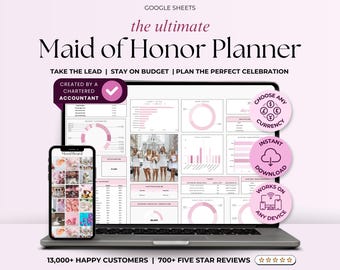 Trauzeugin Planer Junggesellinnenparty Planung Tabelle Google Sheets Brautparty Planer Template Hens Party Budget Tracker