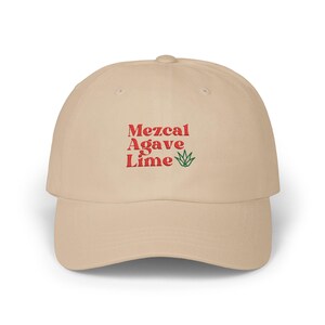 Mezcal Margarita Dad Cap/Margarita hat/cocktail merch/hospitality gift