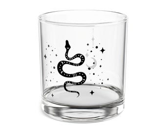 Serpiente mística/vaso rocks/vasos de whisky escocés/vasos de bourbon/vasos bohemios/vasos de whisky/vasos de bourbon/vasos rocks/copa de serpiente mística