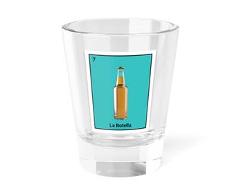 La Botella Glass,mezcal shot glass,mexican glassware,tequila board,mexican shot glass,tequileros,tequila shot glasses,tequila gift,homebar,