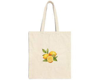 Organic Lemon Tote Bag