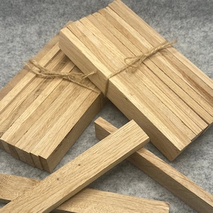 Blocks for crafting, oak wood, 160x22x8mm, DIY, wooden blocks, do it yourself craft wood, creative crafting, hobby, kindling, craft sticks