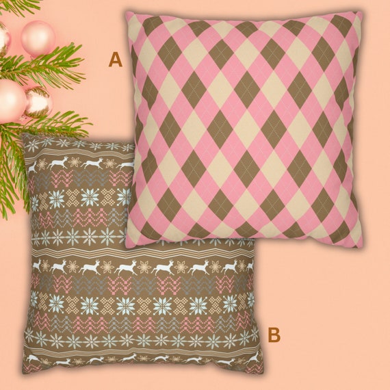 Nordic Christmas Pillow Covers 14x14 Scandinavian Home Decor Pillow Cases 16x16 Winter Pillow Cover18x18 Housewarming Christmas Gift20x20 Etsy
