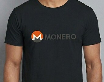 Monero XMR Crypto Crewneck Unisex Heavyweight Cotton T-Shirt - Gift for Cryptocurrency Traders