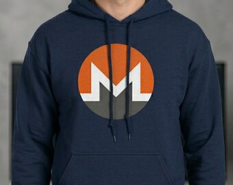 Monero XMR Crypto Unisex Hoodie - 5 Colors Available - Gift for Cryptocurrency Traders