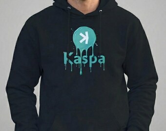 Kaspa Crypto Token Unisex Heavy Blend Hoodie - Gift for Cryptocurrency Traders - 4 Colors Available