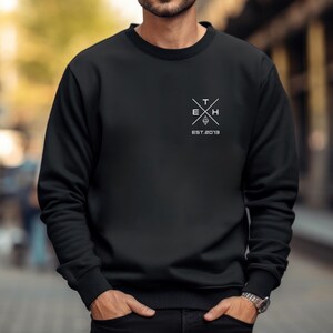 Ethereum Crypto Token Sweatshirt - Soft Cotton-Polyester Blend - Gift for Traders