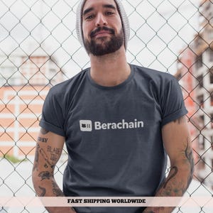 Camiseta Berachain BERA Crypto Token, camiseta de algodão unissex Blockchain, presente perfeito para amantes de criptomoedas e nerds de negociação de altcoins