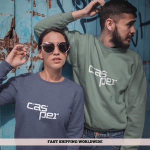 Sudadera Casper CSPR Crypto Token, suéter unisex de mezcla de algodón con diseño blockchain, ideal para los amantes de las criptomonedas y las altcoins.